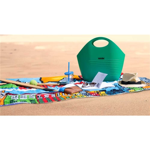 Bolsa plástica multiuso 8,5 litros verde Bolsa plástica multiuso 8,5 litros verde