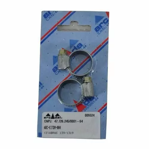 Abraçadeira aço carbono 13 a 19 mm para mangueira 3/8