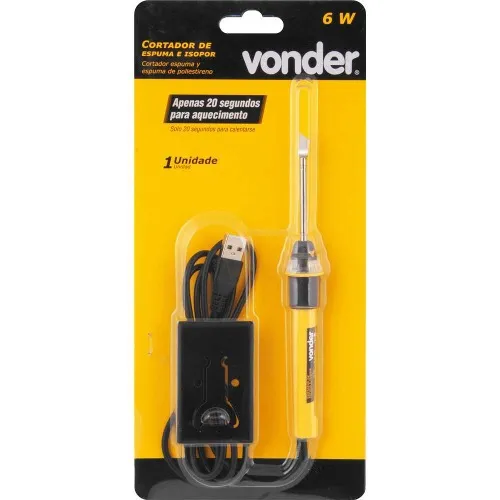 Cortador de espuma e isopor 6W USB  