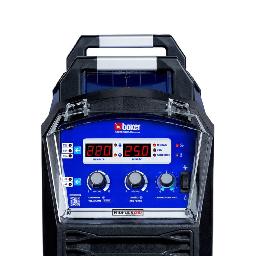 Inversora de Solda Multiprocesso 280A para Eletrodo Mig e Tig 220/380/440V - MIGFLEX 280 Inversora de Solda Multiprocesso 280A para Eletrodo Mig e Tig 220/380/440V - MIGFLEX 280