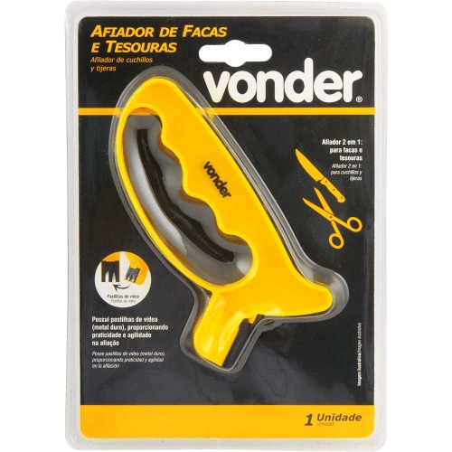 Afiador de facas e tesouras com vídea  Afiador de facas e tesouras com vídea