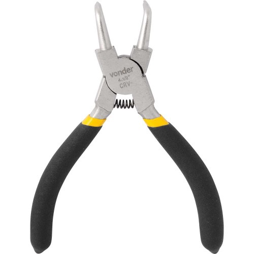 Alicate para anéis internos bico curvo 4.1/2 Alicate para anéis internos bico curvo 4.1/2