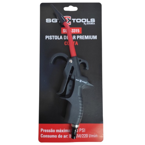 Pistola de ar para limpeza premium curta 100 mm - SGT-3315 Pistola de ar para limpeza premium curta 100 mm - SGT-3315