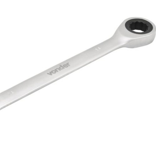 Chave combinada com catraca 11 mm  a�o cromo van�dio