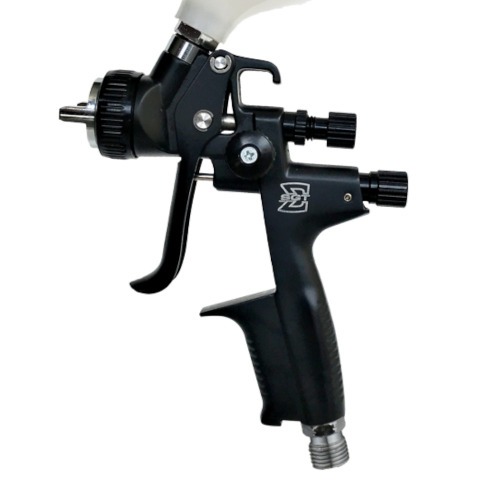 Pistola de pintura HVLP tipo gravidade com bico 1.4 mm 600 ml - SGT-3811
