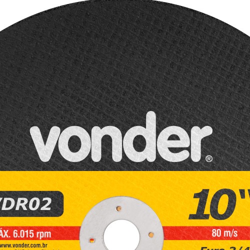 Disco de corte 254 x 3,2 x 19,05 mm Disco de corte 254 x 3,2 x 19,05 mm