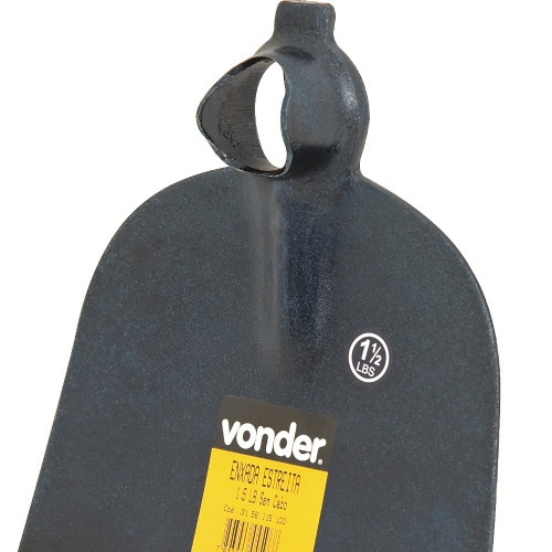 Enxada estreita 1 1,2 sem cabo Enxada estreita 1 1,2 sem cabo