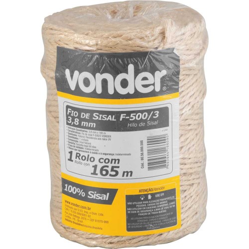 Fio de sisal - F-500/3 V