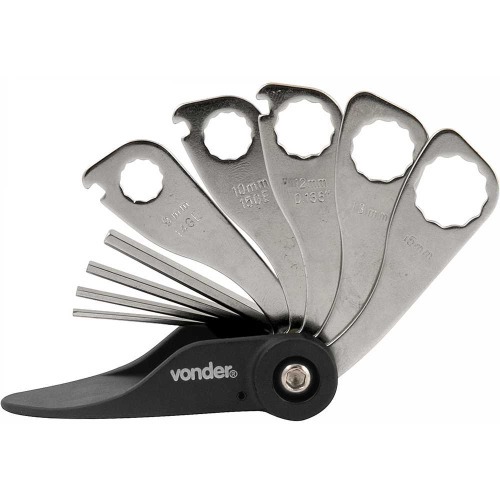 Jogo de ferramentas para bicicleta com 17 pe�as