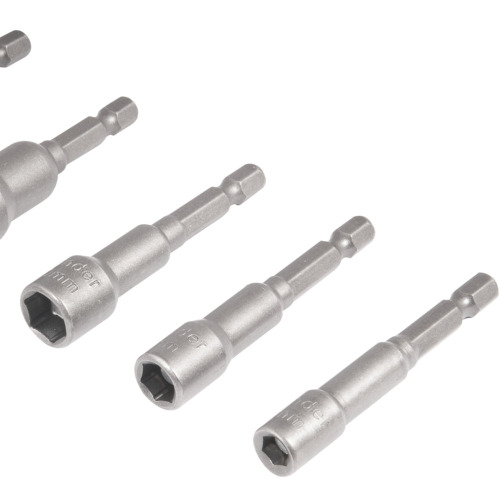 Jogo de soquete magnético 6 a 13 mm encaixe de 1/4'' com 5 peças - 3039000500 Jogo de soquete magnético 6 a 13 mm encaixe de 1/4'' com 5 peças - 3039000500