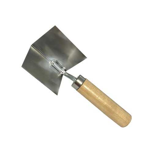 Espatula em ao inox de canto interno para drywall