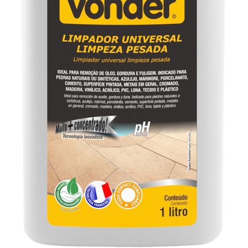 Limpador universal limpeza pesada 1 litro