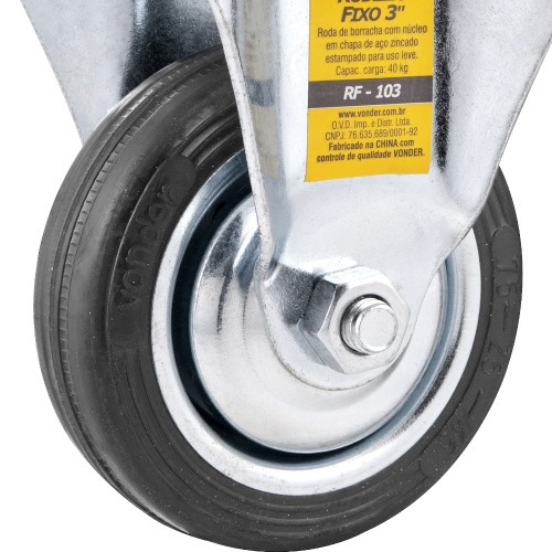 Rodízio fixo linha leve 3 Rodízio fixo linha leve 3