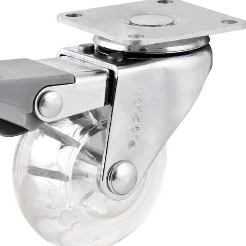 Rodzio giratrio de poliuretano linha leve 2