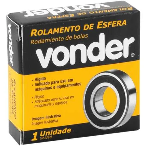 Rolamento rígido de esfera - 6206-2RS