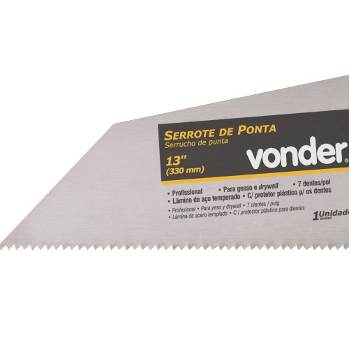 Serrote de ponta  para gesso e drywall 13 Serrote de ponta  para gesso e drywall 13