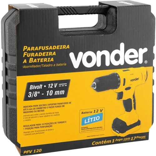 Furadeira Parafusadeira 3/8