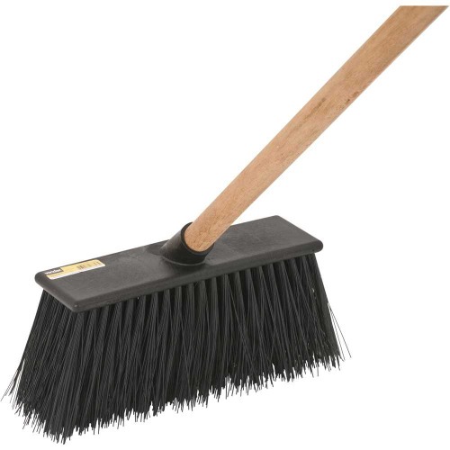 Vassoura tipo gari cepa plástica 7 fileiras 80 cm Vassoura tipo gari cepa plástica 7 fileiras 80 cm