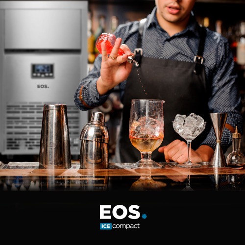 Máquina de Gelo 50 kg inox Ice Compact - EMG50 220V Máquina de Gelo 50 kg inox Ice Compact - EMG50 220V