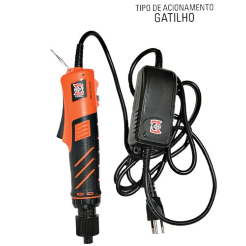 Parafusadeira el�trica semi-autom�tica 0,5 a 3,5 Nm com fonte - SGT-PE-E35  110V/220V