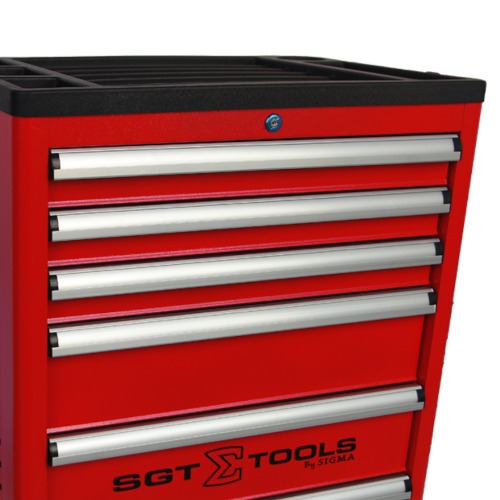 Carrinho para ferramentas com 6 gavetas