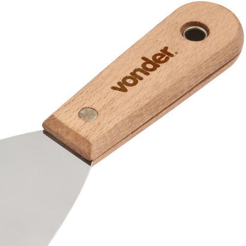 Esptula ao inox lisa 3.1/8