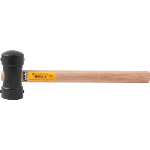 Martelo de borracha 40 mm preto - 30.79.004.000 Martelo de borracha 40 mm preto - 30.79.004.000