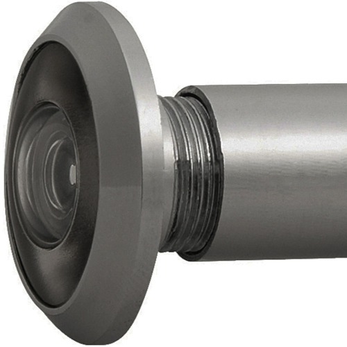 Olho mágico com visor oxidado preto Olho mágico com visor oxidado preto