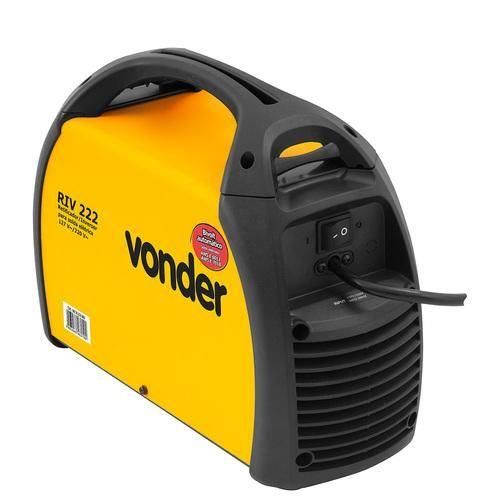 Inversora de solda 130 e 200 amperes para eletrodo revestido - RIV 222  110V/220V Inversora de solda 130 e 200 amperes para eletrodo revestido - RIV 222  110V/220V