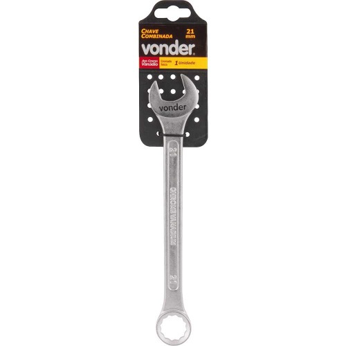 Chave combinada 21 mm a�o cromo van�dio
