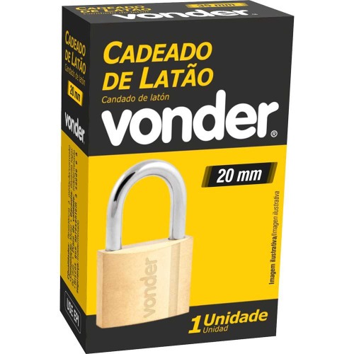 Cadeado de latão 20 mm Cadeado de latão 20 mm