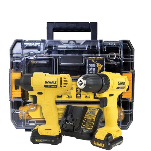 Combo Furadeira Parafusadeira DCD700 + Parafusadeira de impacto DCF805 com maleta - DCK201C2  110V/220V Combo Furadeira Parafusadeira DCD700 + Parafusadeira de impacto DCF805 com maleta - DCK201C2  110V/220V