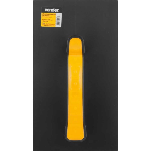 Desempenadeira plástica base lisa 170 x 300 mm  Desempenadeira plástica base lisa 170 x 300 mm