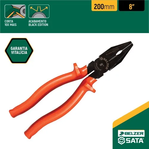 Alicate universal isolado aço cromo vanádio 8