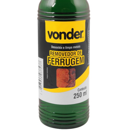 Removedor de ferrugem 250 ml Removedor de ferrugem 250 ml
