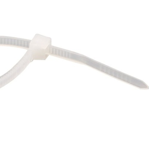 Abraçadeira de nylon branca 4,8 mm x 20 cm embalagem com 20 peças Abraçadeira de nylon branca 4,8 mm x 20 cm embalagem com 20 peças