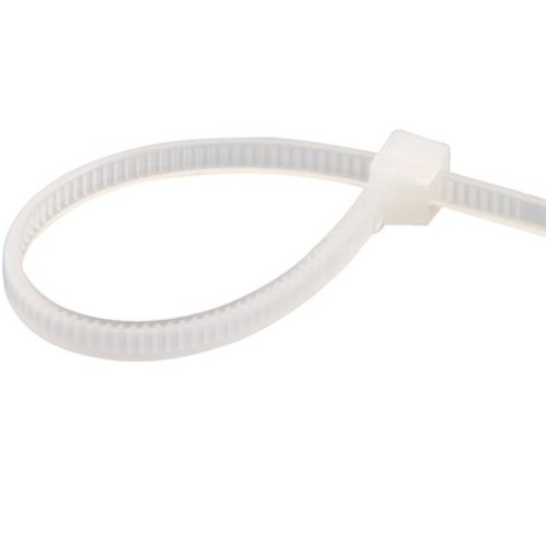 Abraçadeira de nylon branca 4,8 mm x 20 cm embalagem com 20 peças Abraçadeira de nylon branca 4,8 mm x 20 cm embalagem com 20 peças