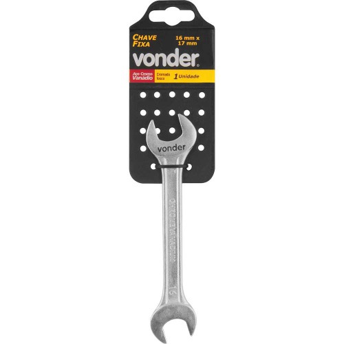 Chave fixa 16 x 17 mm aço cromo vanádio Chave fixa 16 x 17 mm aço cromo vanádio