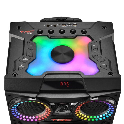 Caixa de som amplificada 1800W RMS com Bluetooth Radio FM e Microfone - CT 1800  110V/220V Caixa de som amplificada 1800W RMS com Bluetooth Radio FM e Microfone - CT 1800  110V/220V