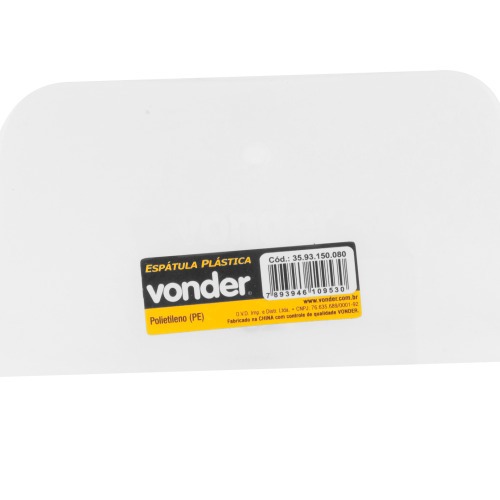 Esptula plstica 150 x 80 mm 