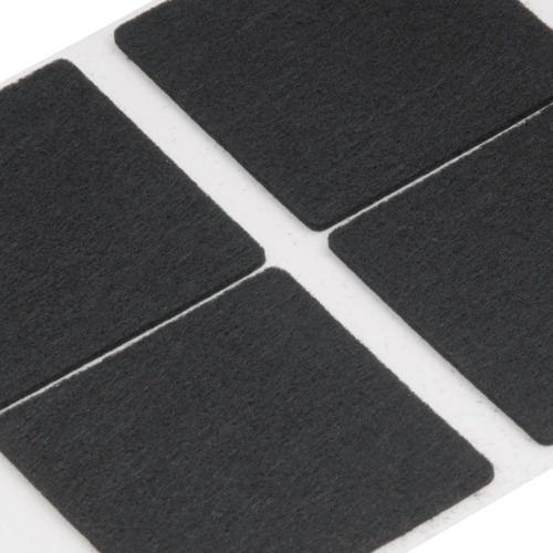 Feltro autoadesivo quadrado 50 mm 4 unidades Feltro autoadesivo quadrado 50 mm 4 unidades