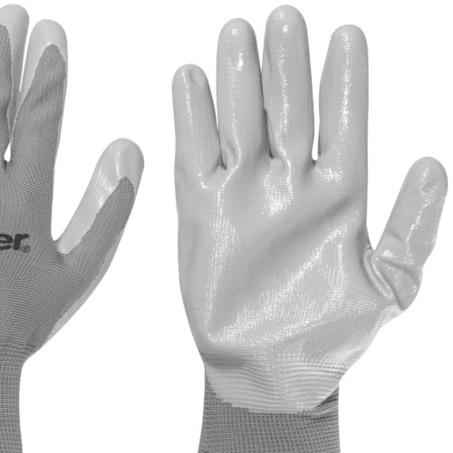 Luva de poliéster com látex nitrílico tamanho 9 - PNV 0109 Luva de poliéster com látex nitrílico tamanho 9 - PNV 0109