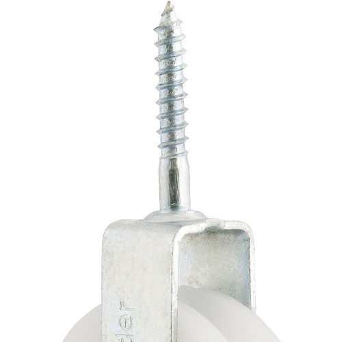 Roldana pl�stica 4 cm com parafuso