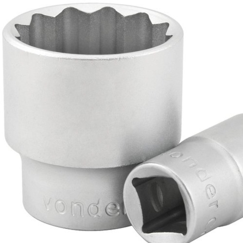 Soquete estriado 15 mm encaixe 1/2