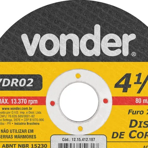 Disco de corte 115 x 3,2 x 22,23 mm