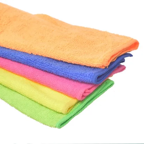 Pano multiuso em microfibra para limpeza 30 x 35 cm 5 peças - NVA460