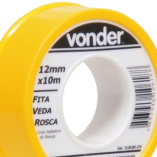 Fita veda rosca 12 mm x 10 metros  - 10.26.001.210