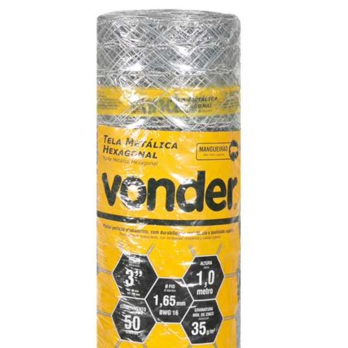 Tela metálica hexagonal malha 3 Tela metálica hexagonal malha 3