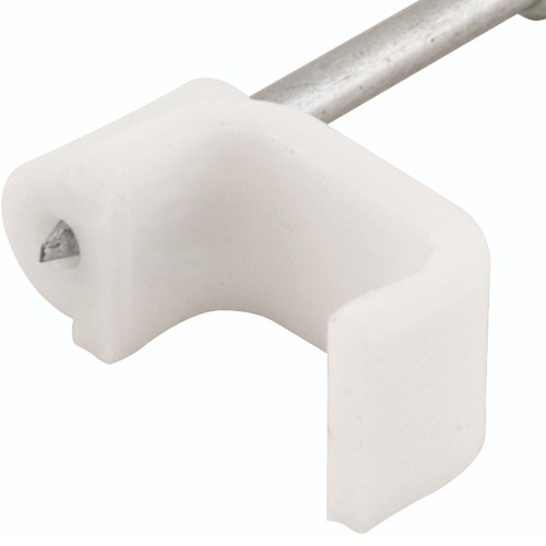 Grampo plstico redondo para fios de 6 mm