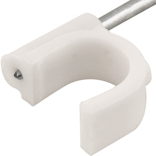 Grampo redondo para fios de 10 mm com 20 peas